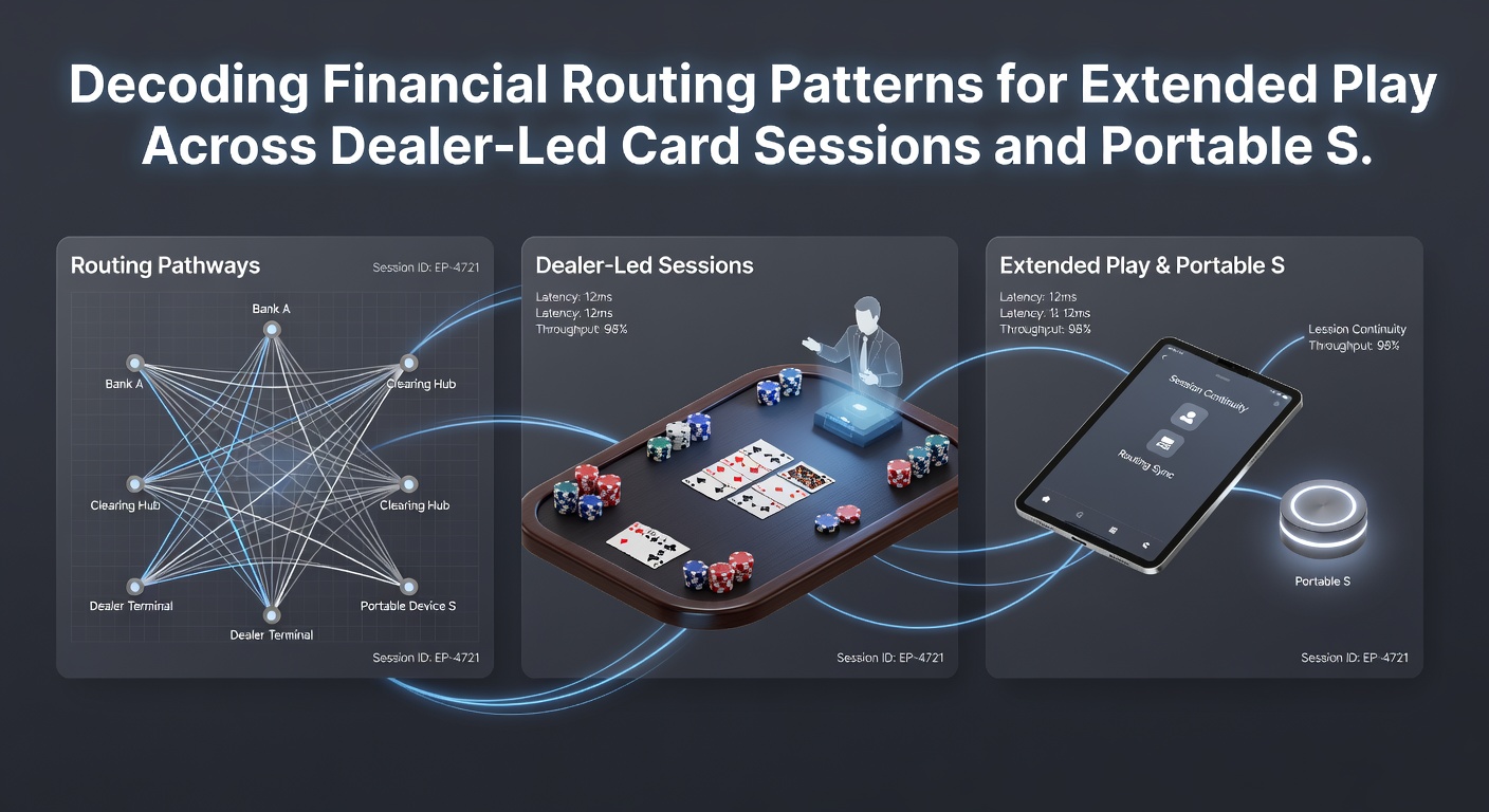 Finanzielle Routing-Pfade zwischen Live-Tischen und mobilen Slots