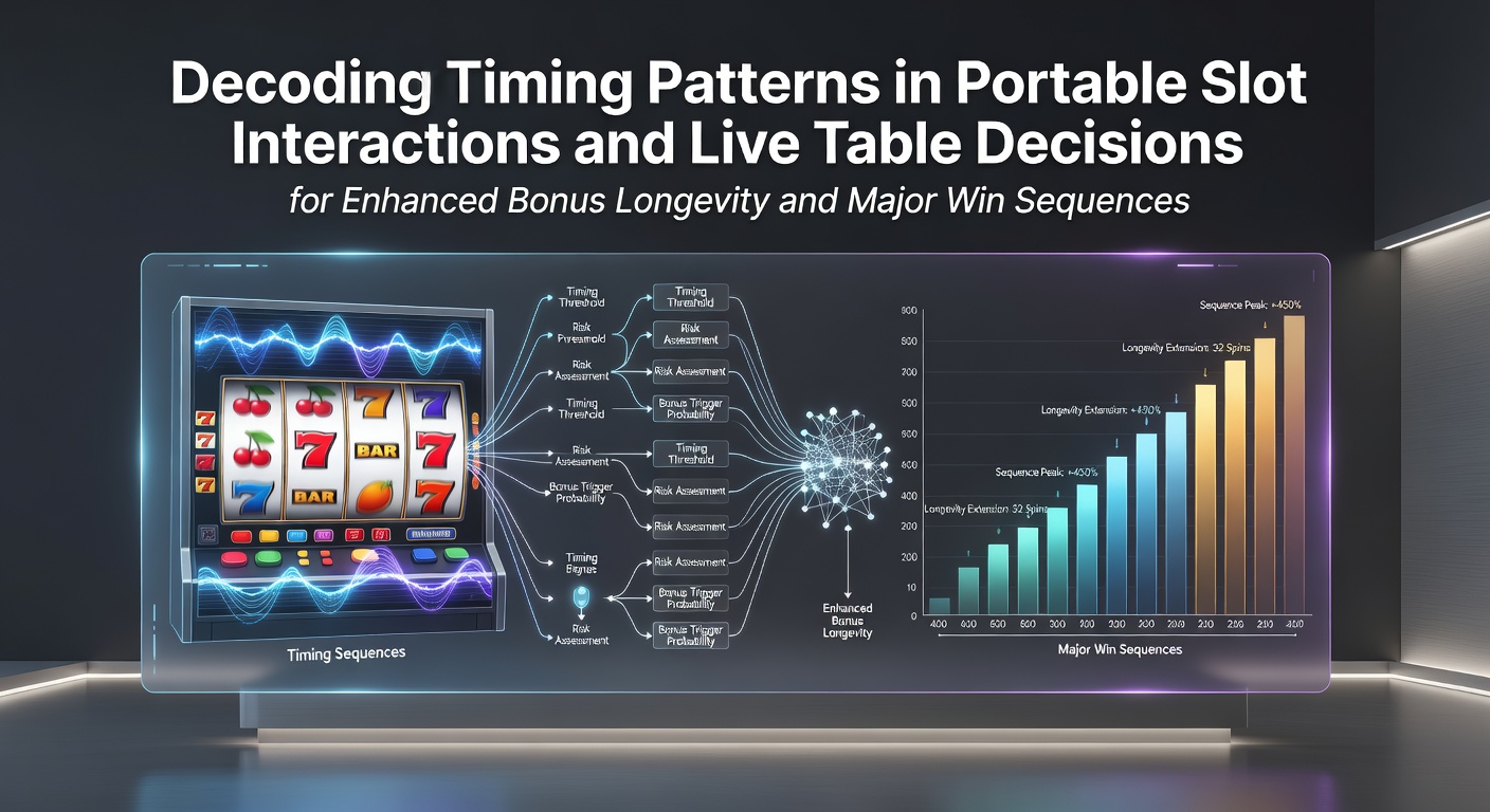 Analyse von Timing-Mustern bei mobilen Slots und Live-Tischspielen